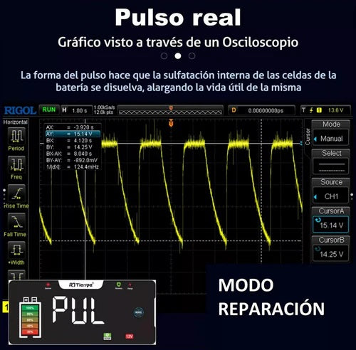 Cargador de Batería Portátil con Pantalla LCD – Arrancador de Emergencia para Carro y Moto